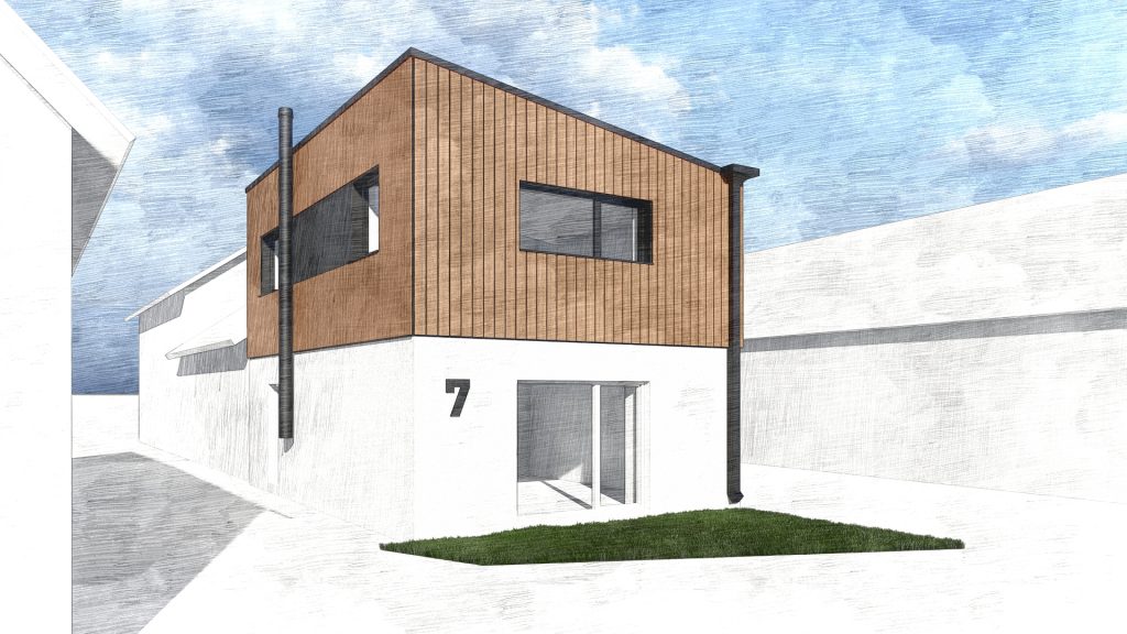 Projekt nadstavby rodinného domu