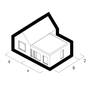 Pôdorys modelového domu
